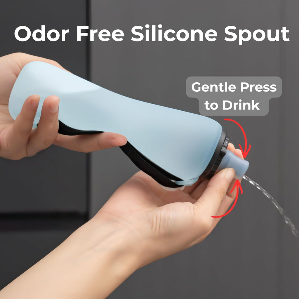 Collapsible Handheld Running Water Bottle – Lightweight & Leak-Proof