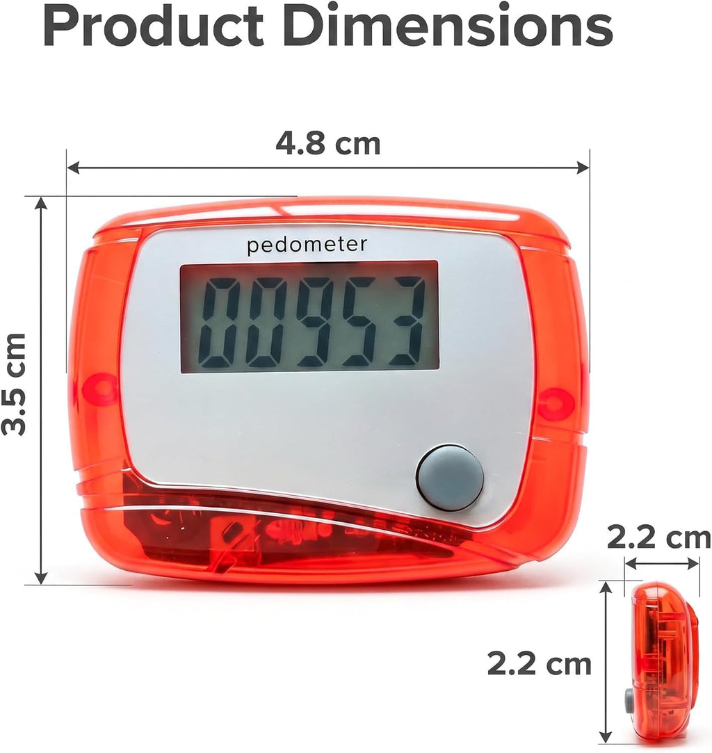 Mini Digital Clip-On Pedometer with Calorie Counter