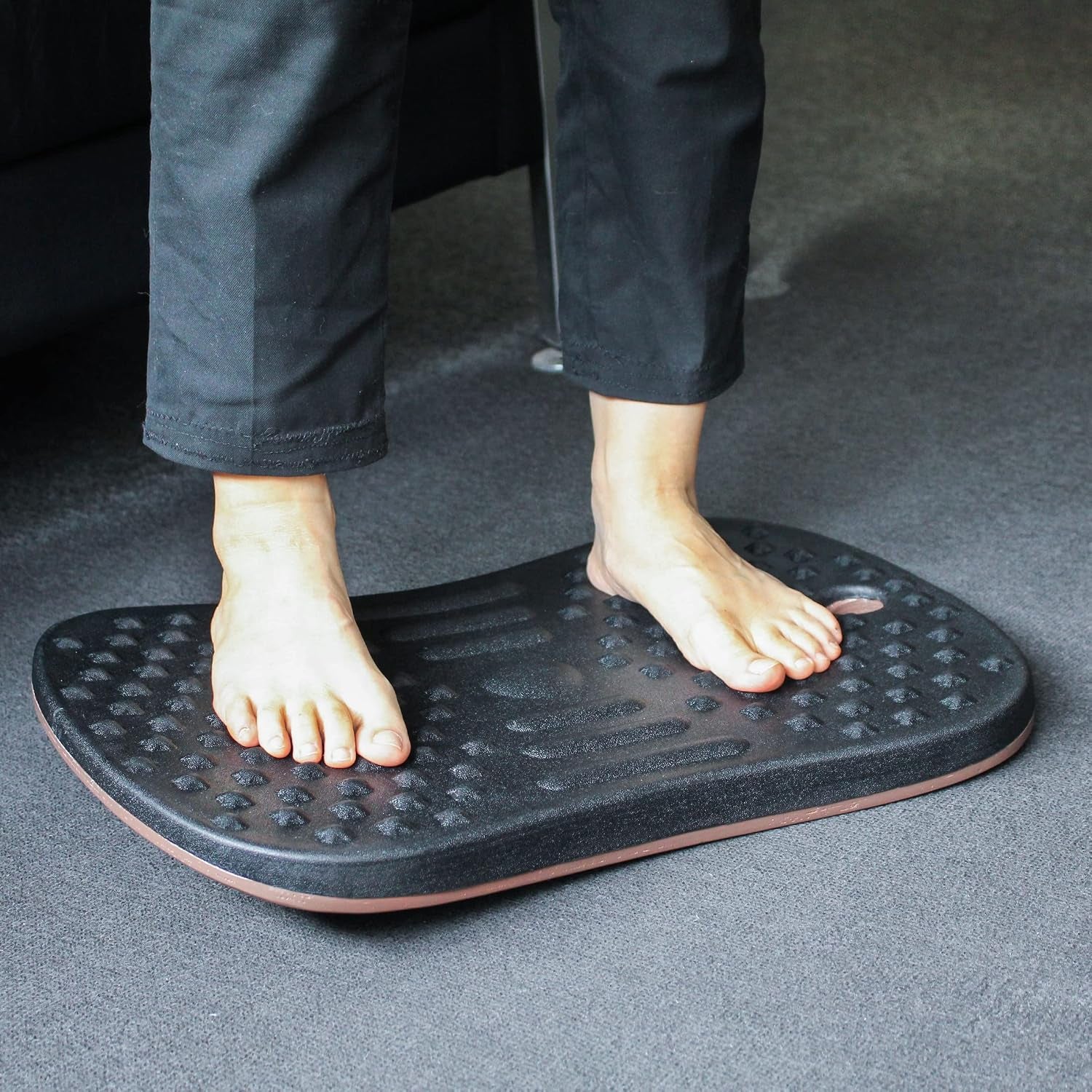 Anti-Fatigue Wobble Balance Board for Core & Standing Workouts