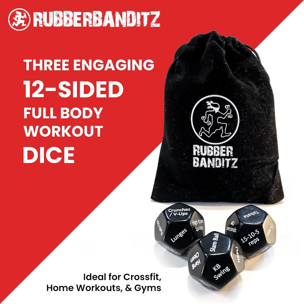 Fitness Dice Set – Full Body Workout Game for Home & Gym Training