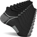 Anti-Blister Cushioned Running Socks – Moisture-Wicking 5-Pack