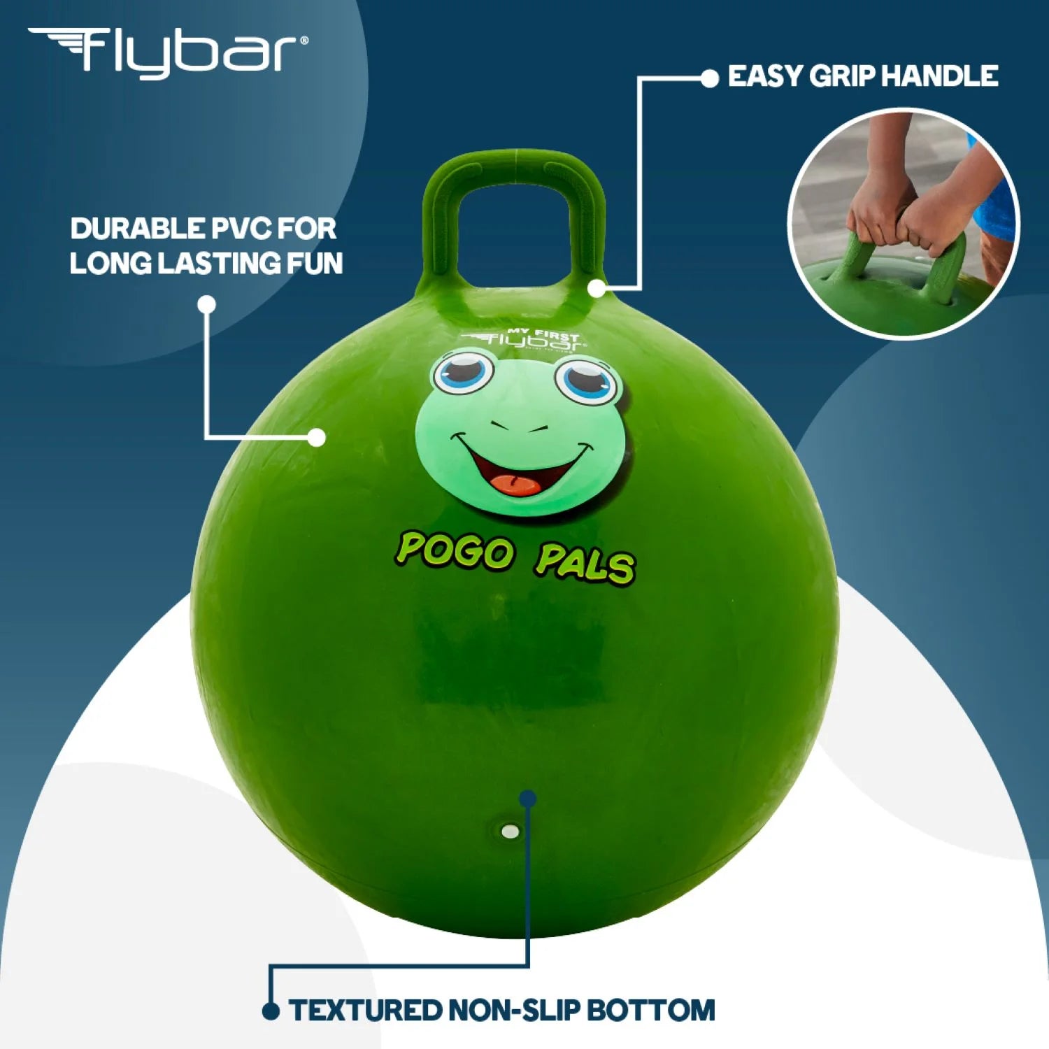 Frog Hopper Ball – Kids Bouncing Balance & Jumping Toy