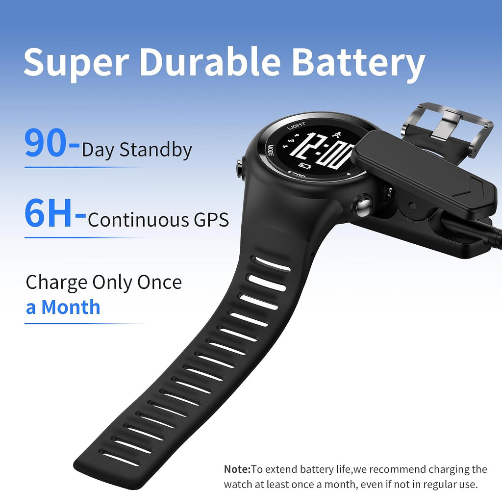 Budget GPS Running Watch with Pace, Distance & Calorie Tracker