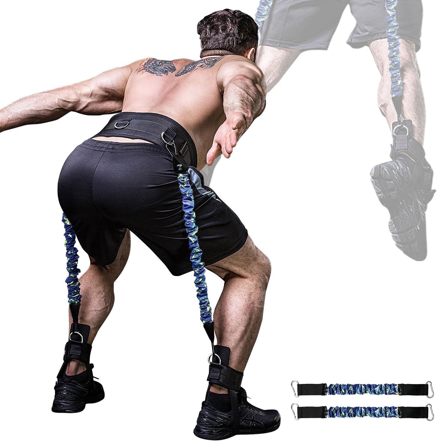 Vertical Jump Trainer Resistance Bands – Plyometric Leg Power Builder