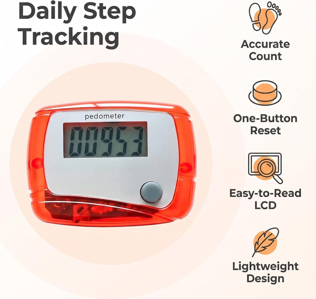Mini Digital Clip-On Pedometer with Calorie Counter
