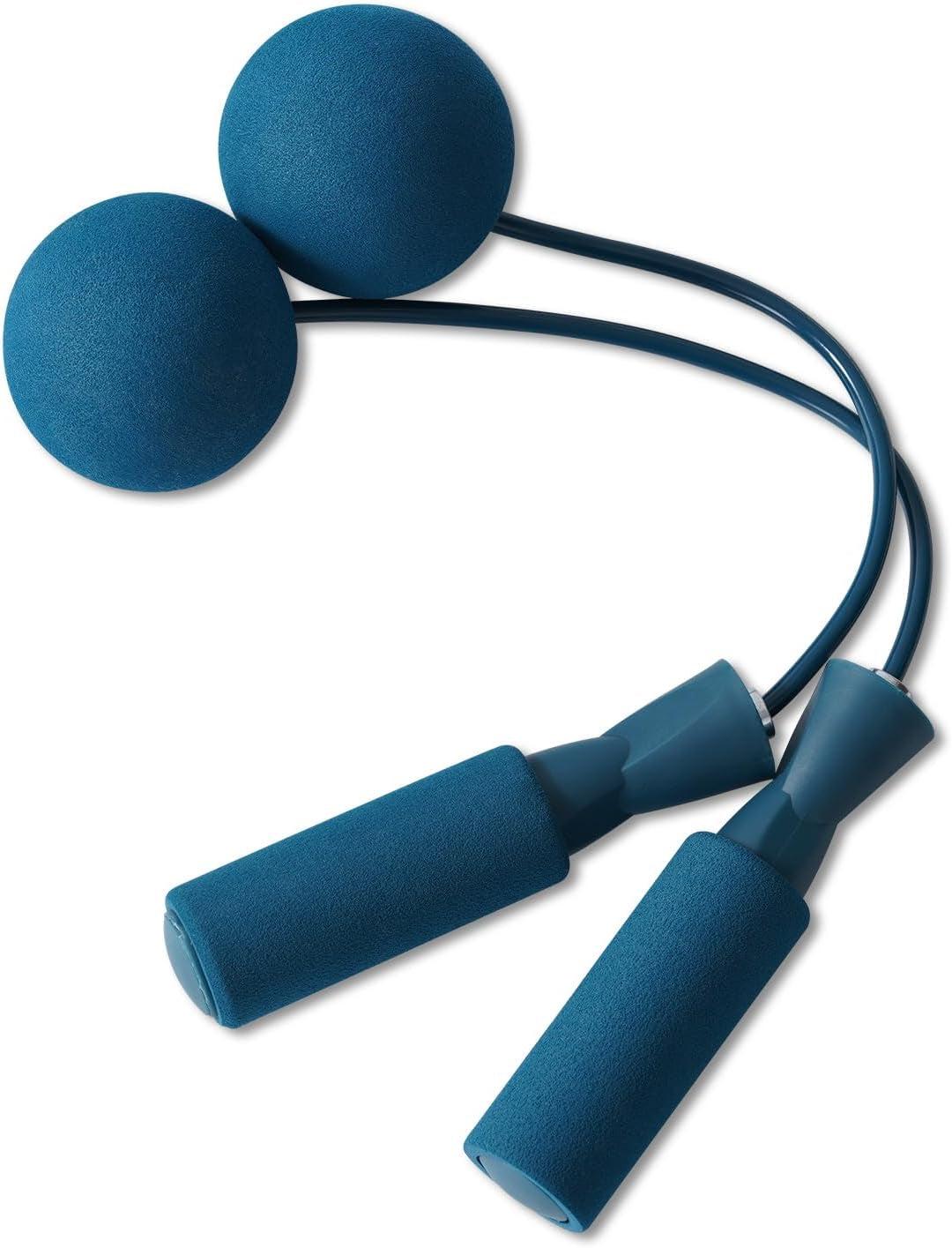 Cordless Weighted Jump Rope – Ropeless Cardio Workout Anywhere