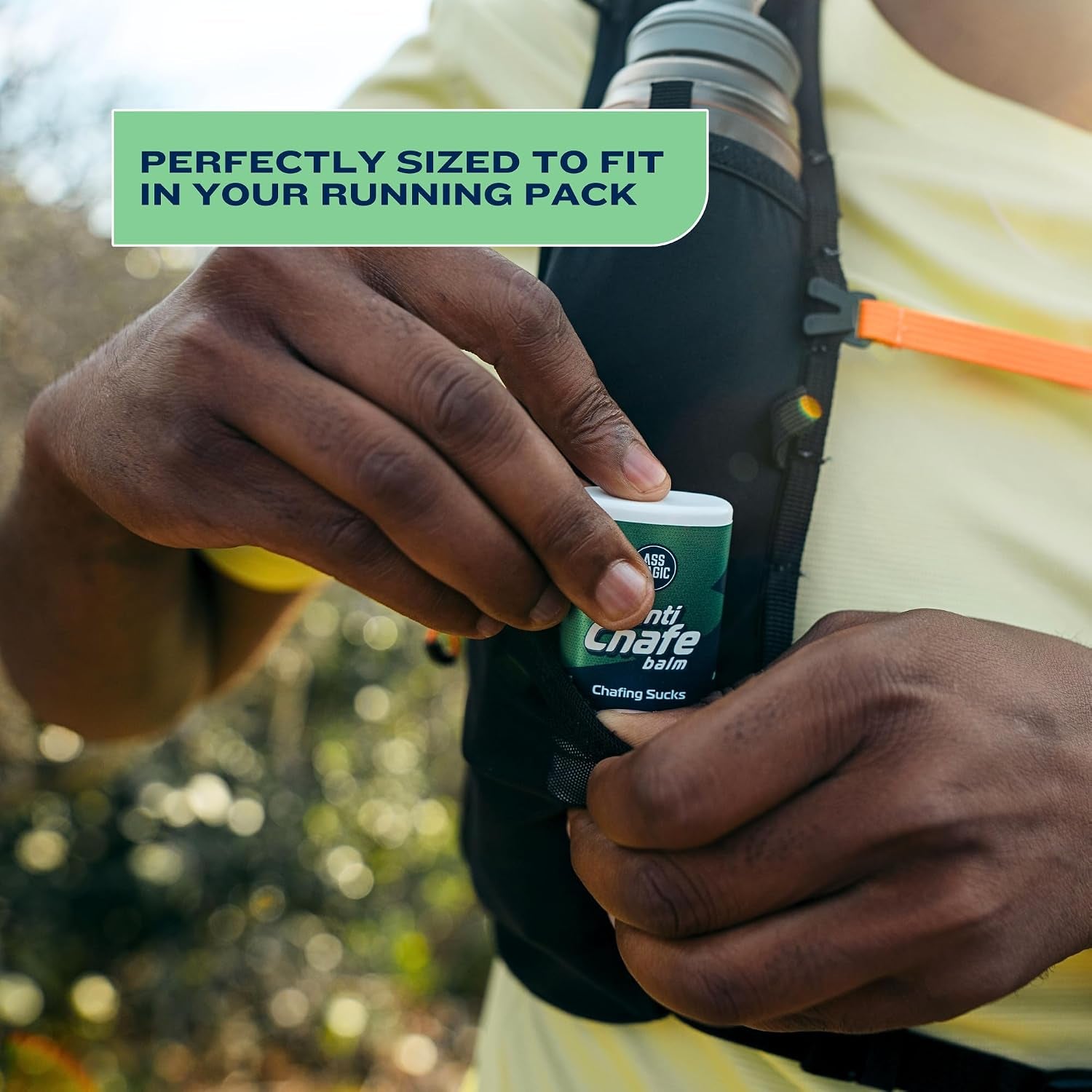 Anti-Chafe Balm Stick – Sweat-Resistant Skin Protection for Athletes