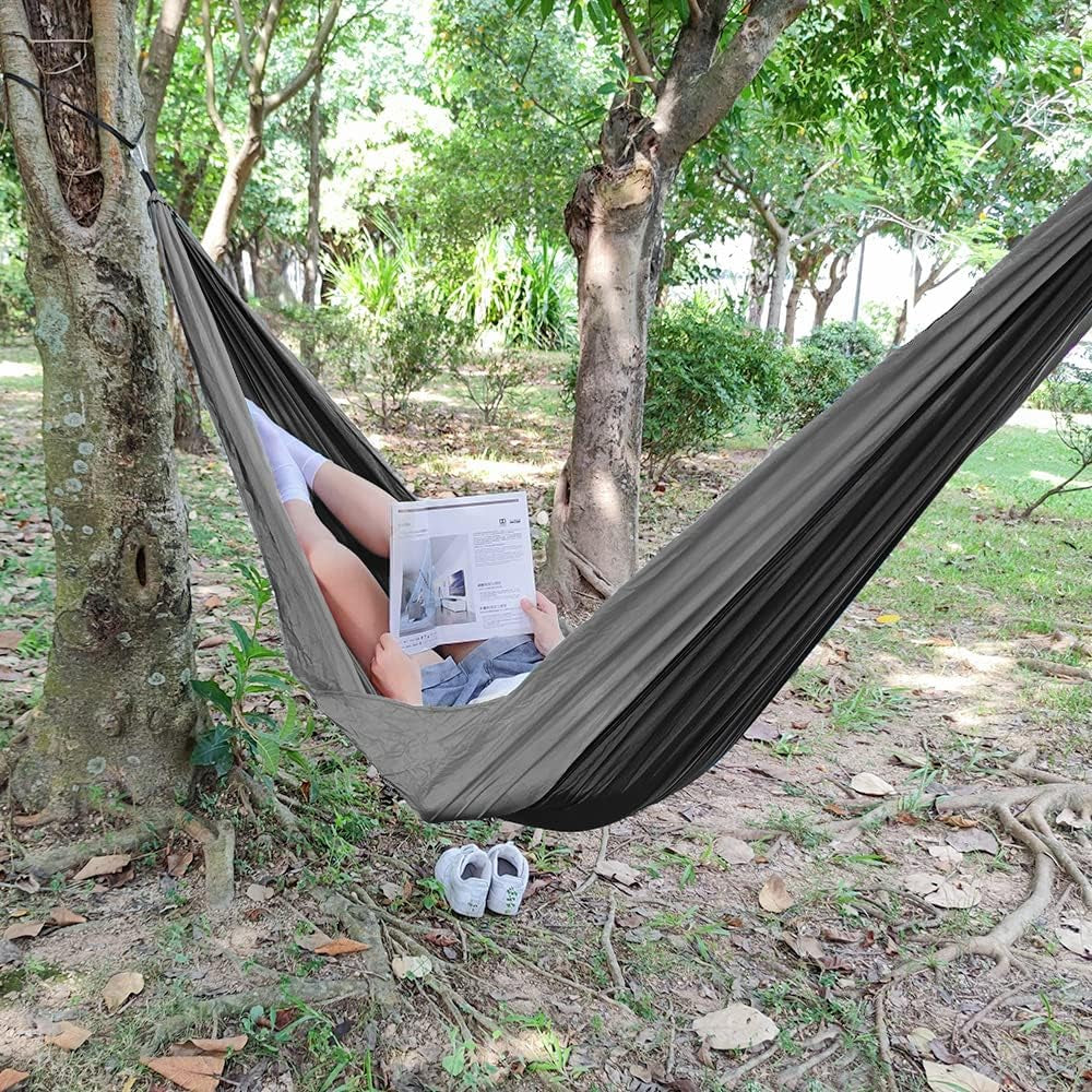 400Lb Capacity Portable Camping Hammock – Ultralight for Travel & Beach