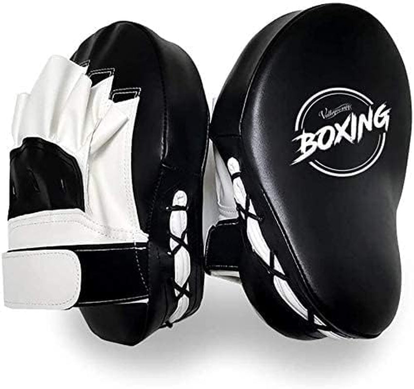 Curved Focus Mitts – Boxing & MMA Training Punching Pads