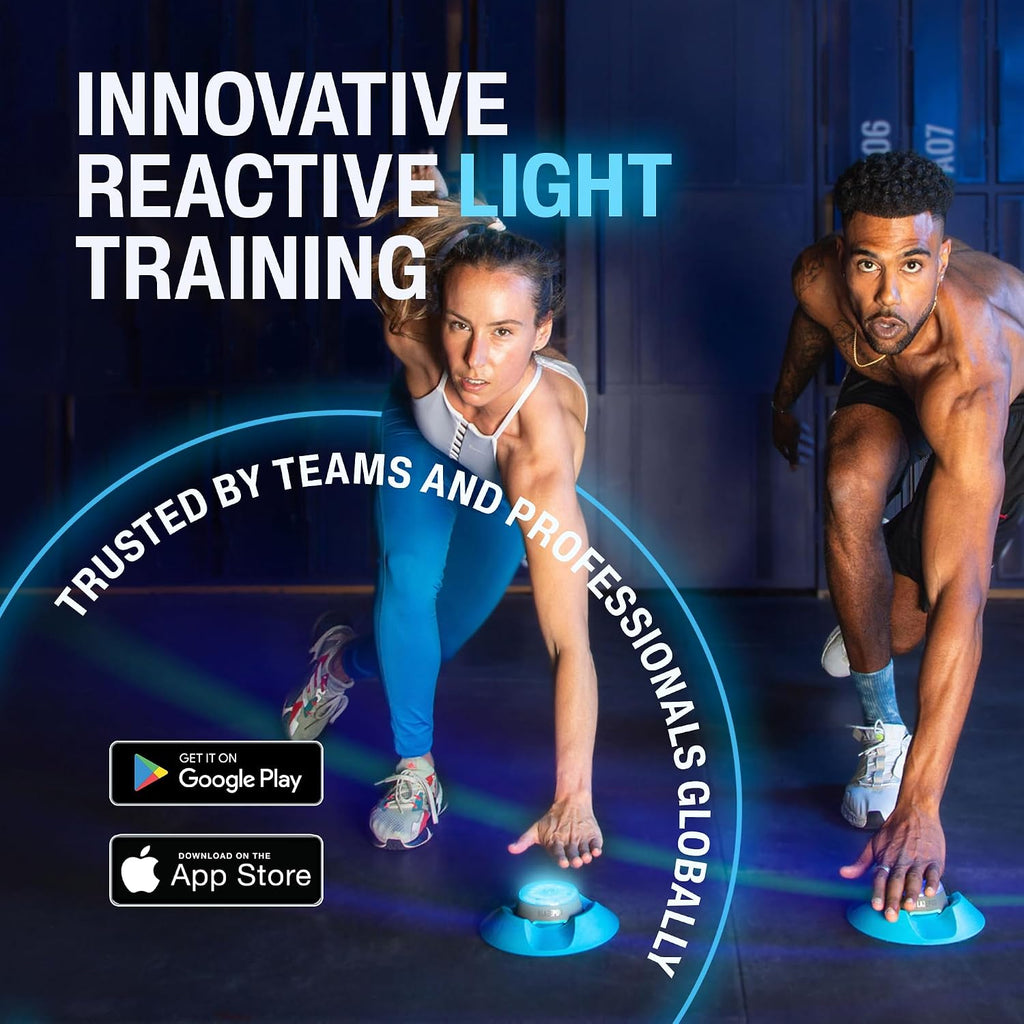 Smart Reaction Training Pods – App-Connected Speed & Agility Kit
