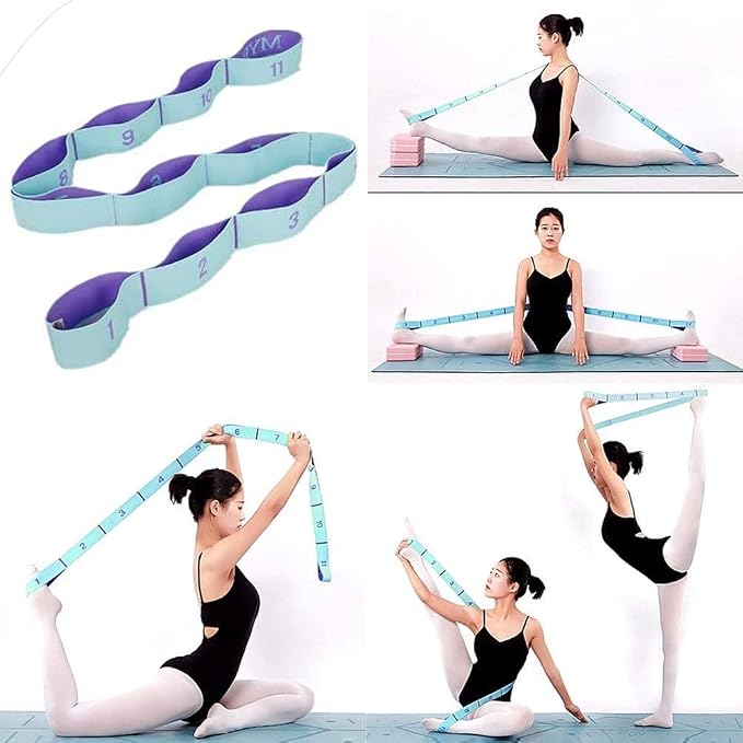 Elastic Stretching Strap with Loops