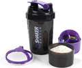 Protein Shaker Cup with Built-In Storage Compartment
