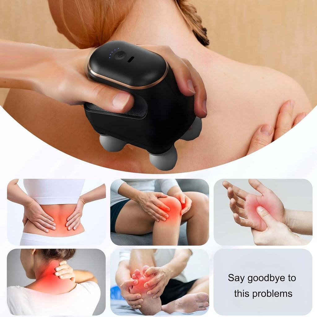 Propulse 4-Head Percussion Massage Gun – Deep Tissue Muscle Recovery
