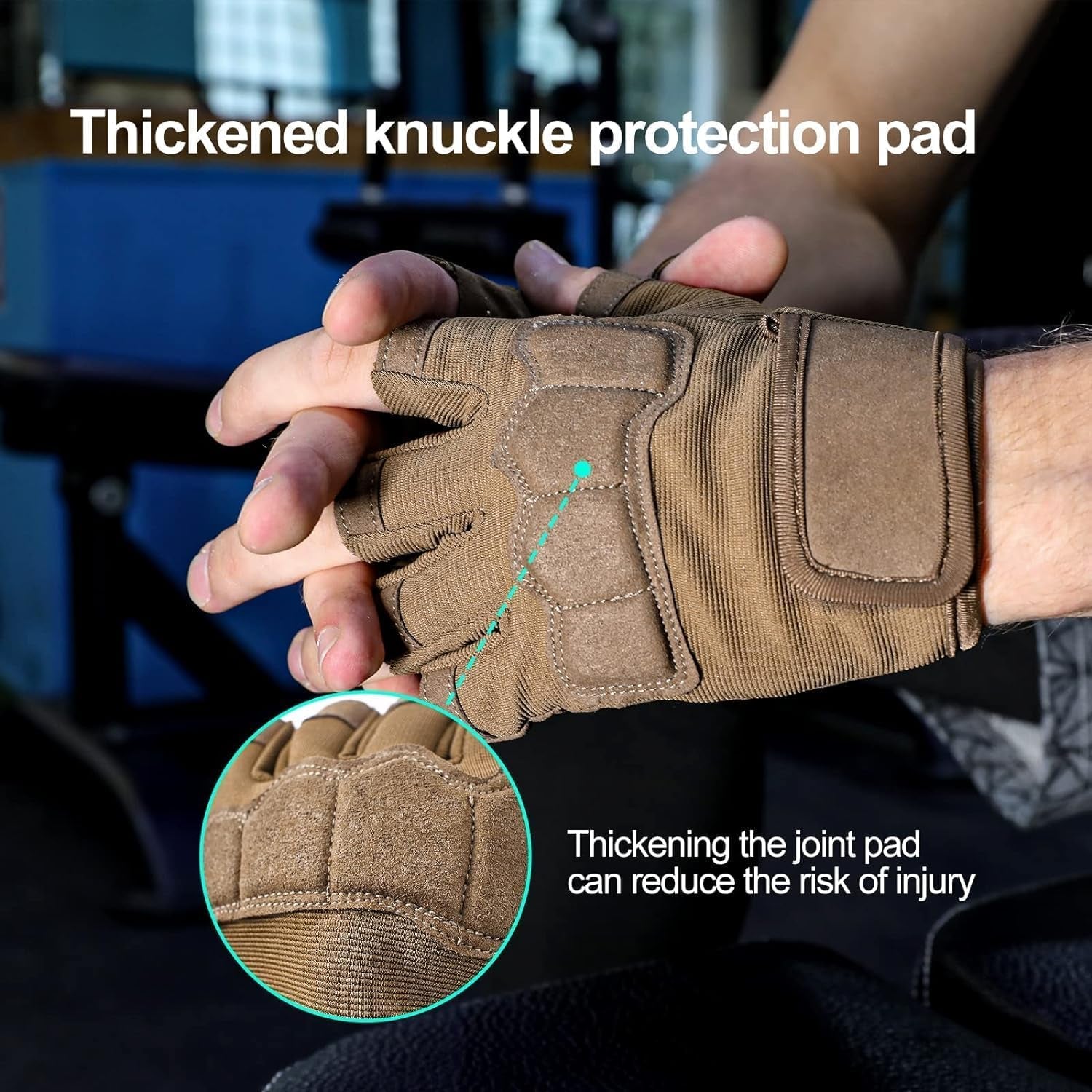 Anti-Slip Weightlifting Gloves with Wrist Wrap Support