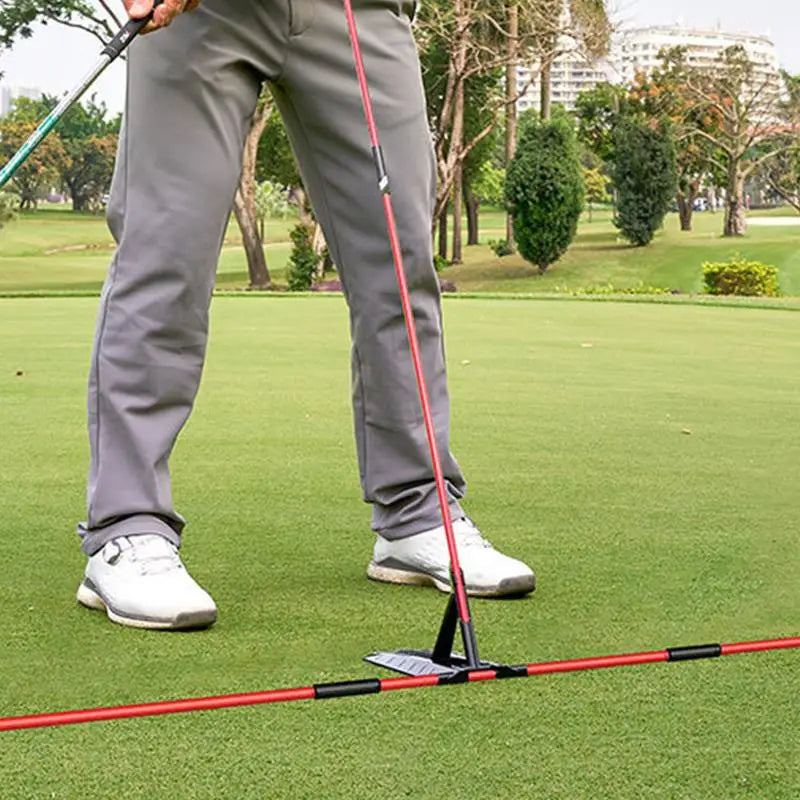 Golf Swing Alignment Trainer – Posture Correction & Swing Path Aid