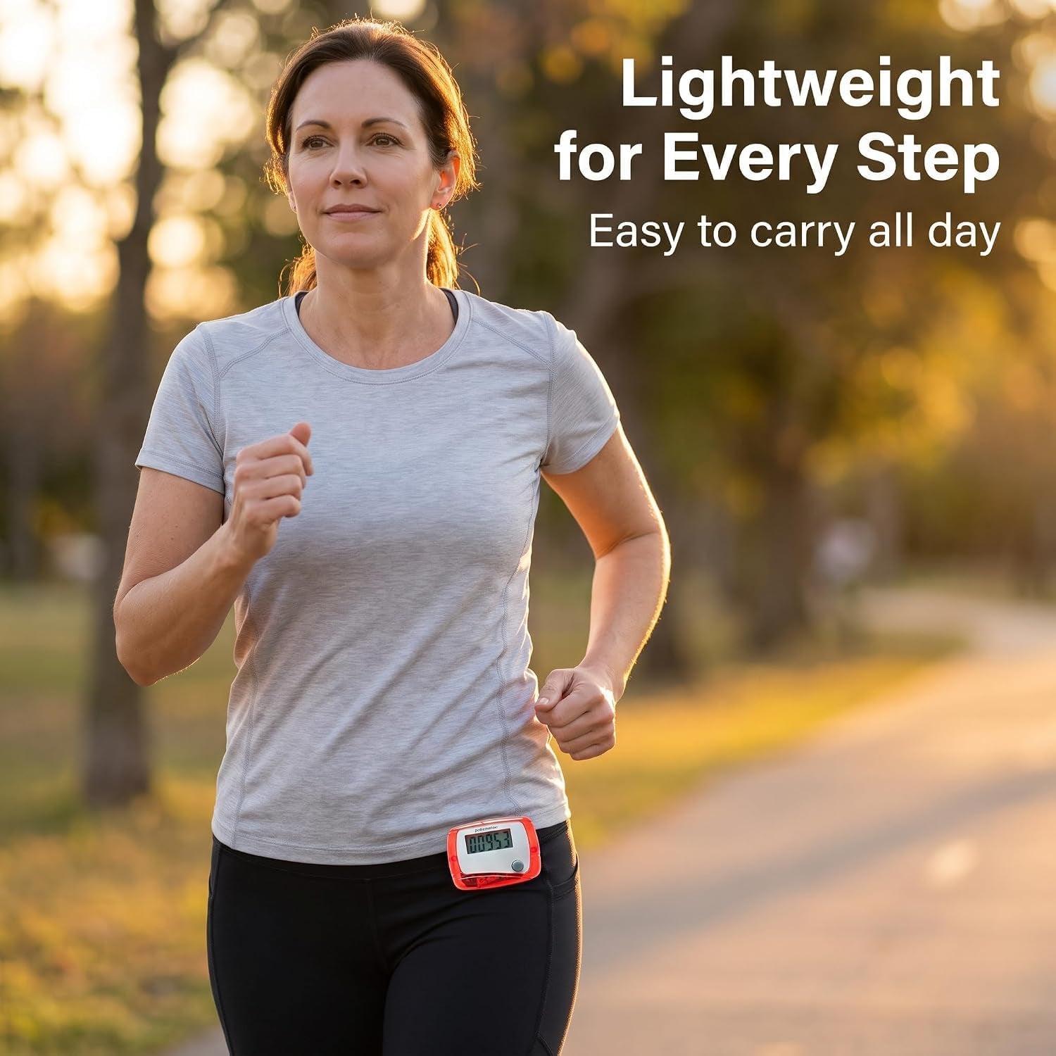 Mini Digital Clip-On Pedometer with Calorie Counter