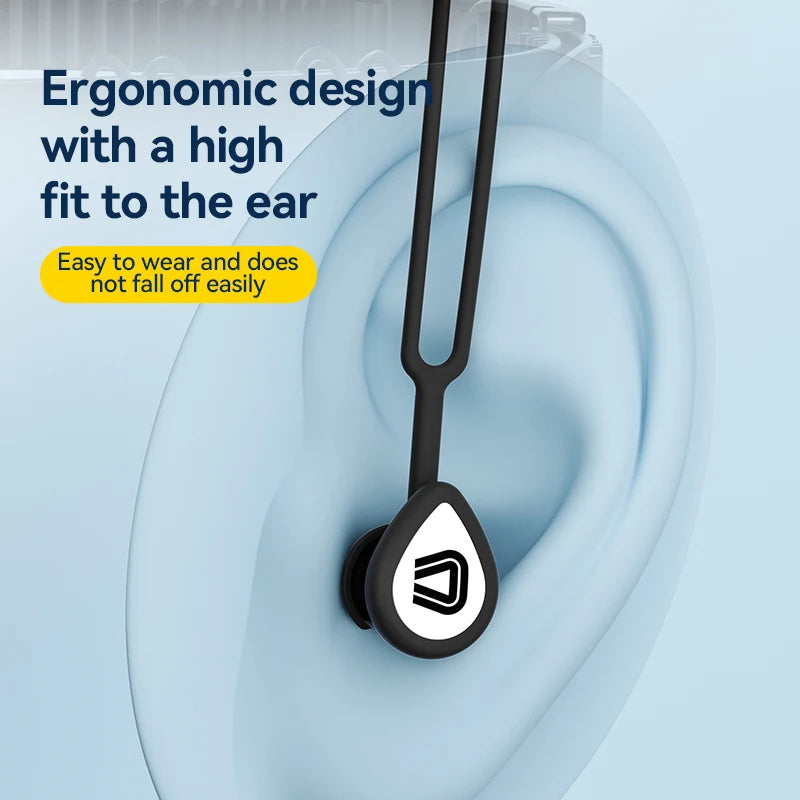 Waterproof Swim Earplug & Nose Clip Set – Silicone Ear Protection