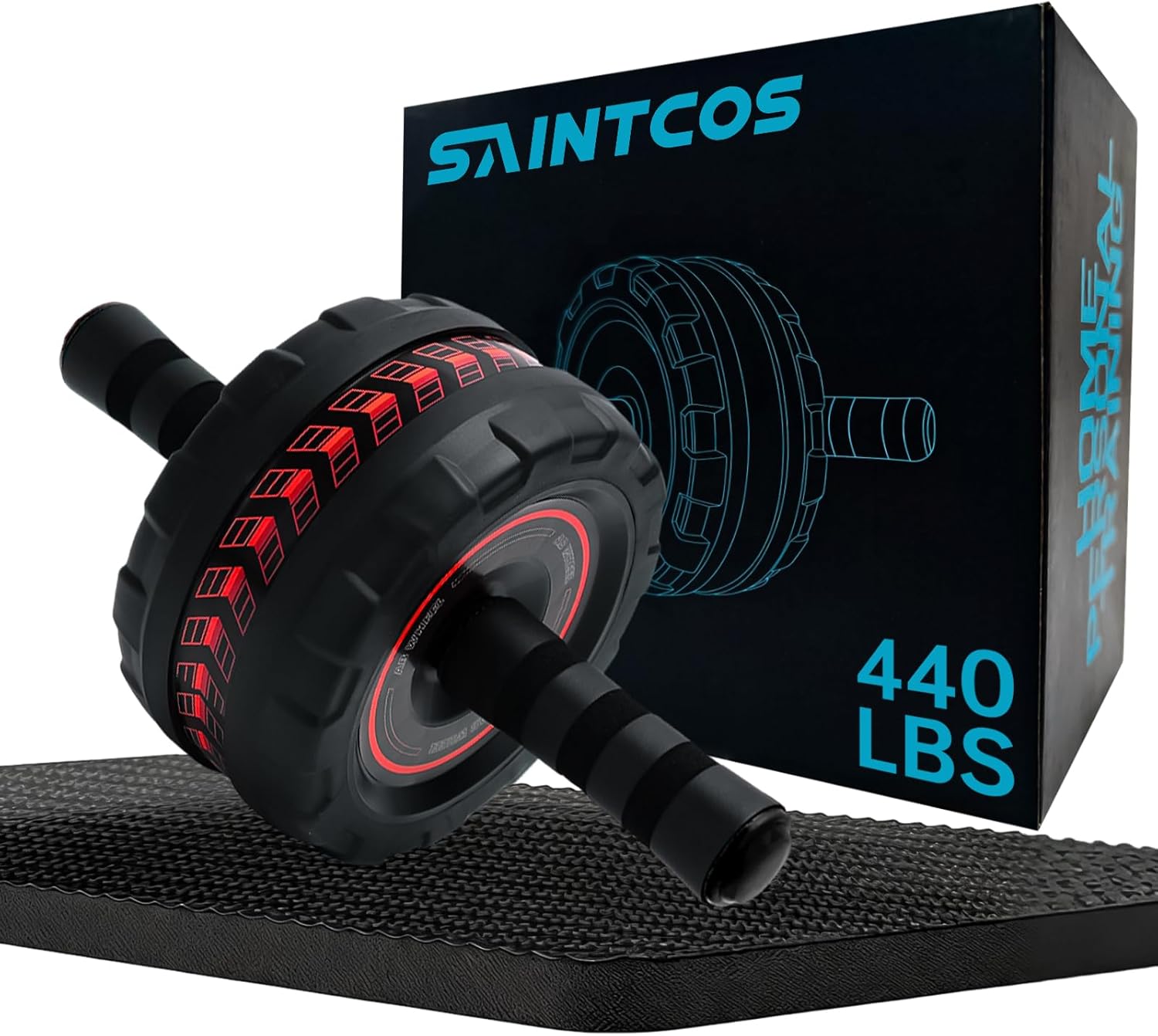 Ab Roller Wheel with Knee Pad