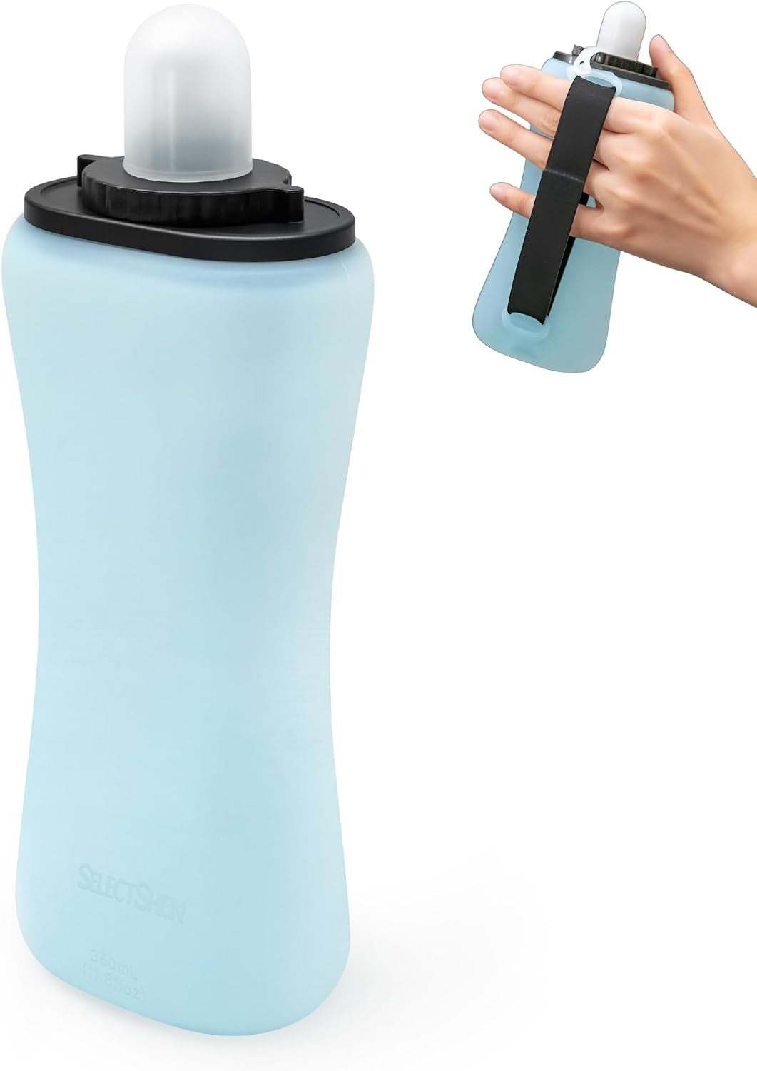 Collapsible Handheld Running Water Bottle – Lightweight & Leak-Proof