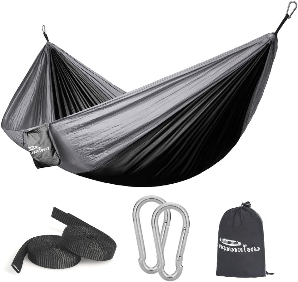 400Lb Capacity Portable Camping Hammock – Ultralight for Travel & Beach