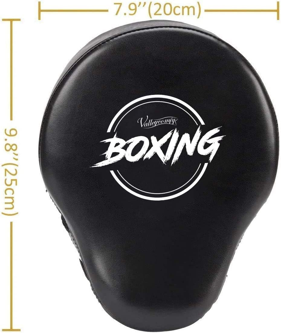 Curved Focus Mitts – Boxing & MMA Training Punching Pads