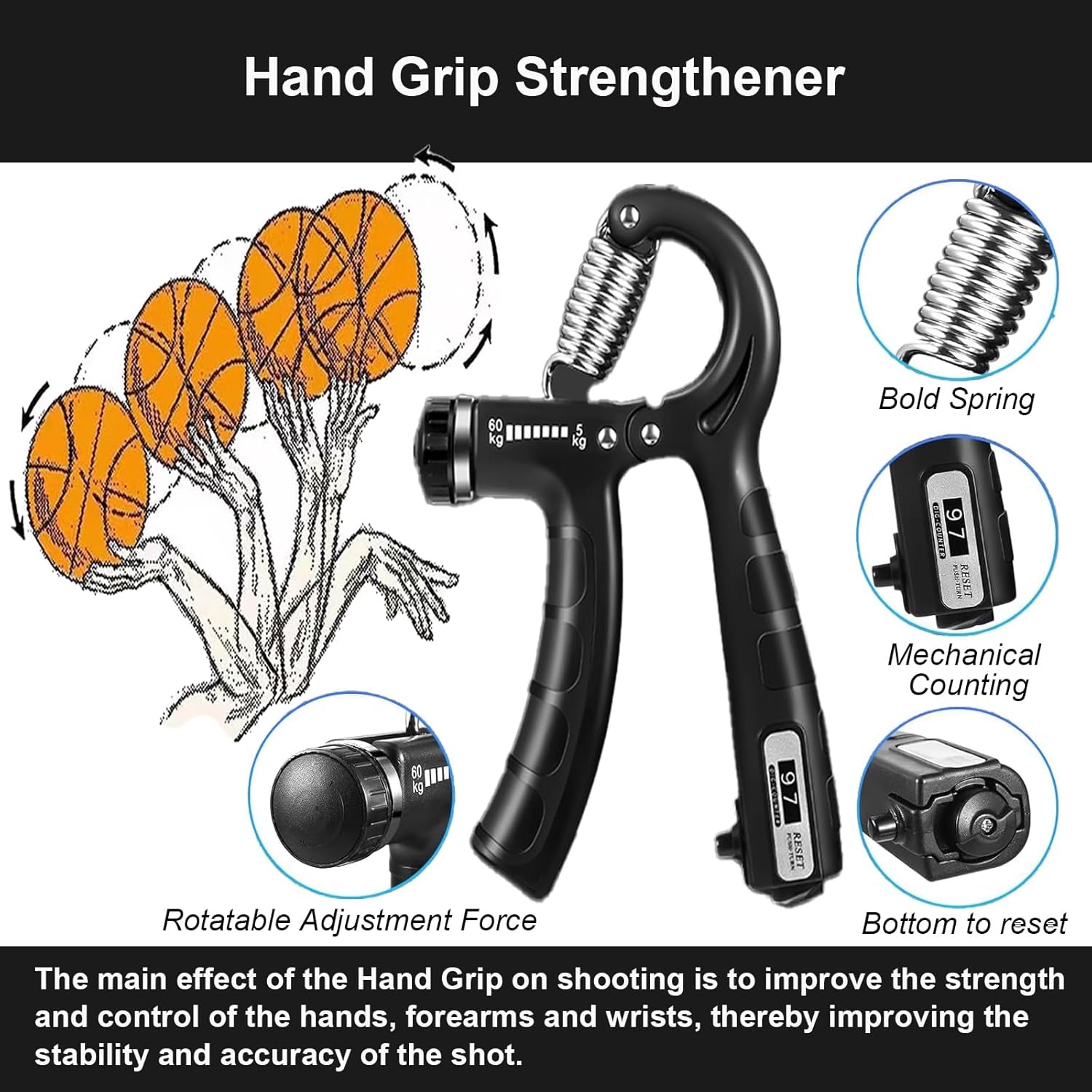 Basketball Training Kit – Dribble Mat, Agility Ladder & Grip Strengthener