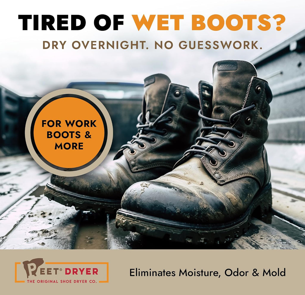 Electric Shoe & Boot Dryer – Fast, Silent, Odor-Free