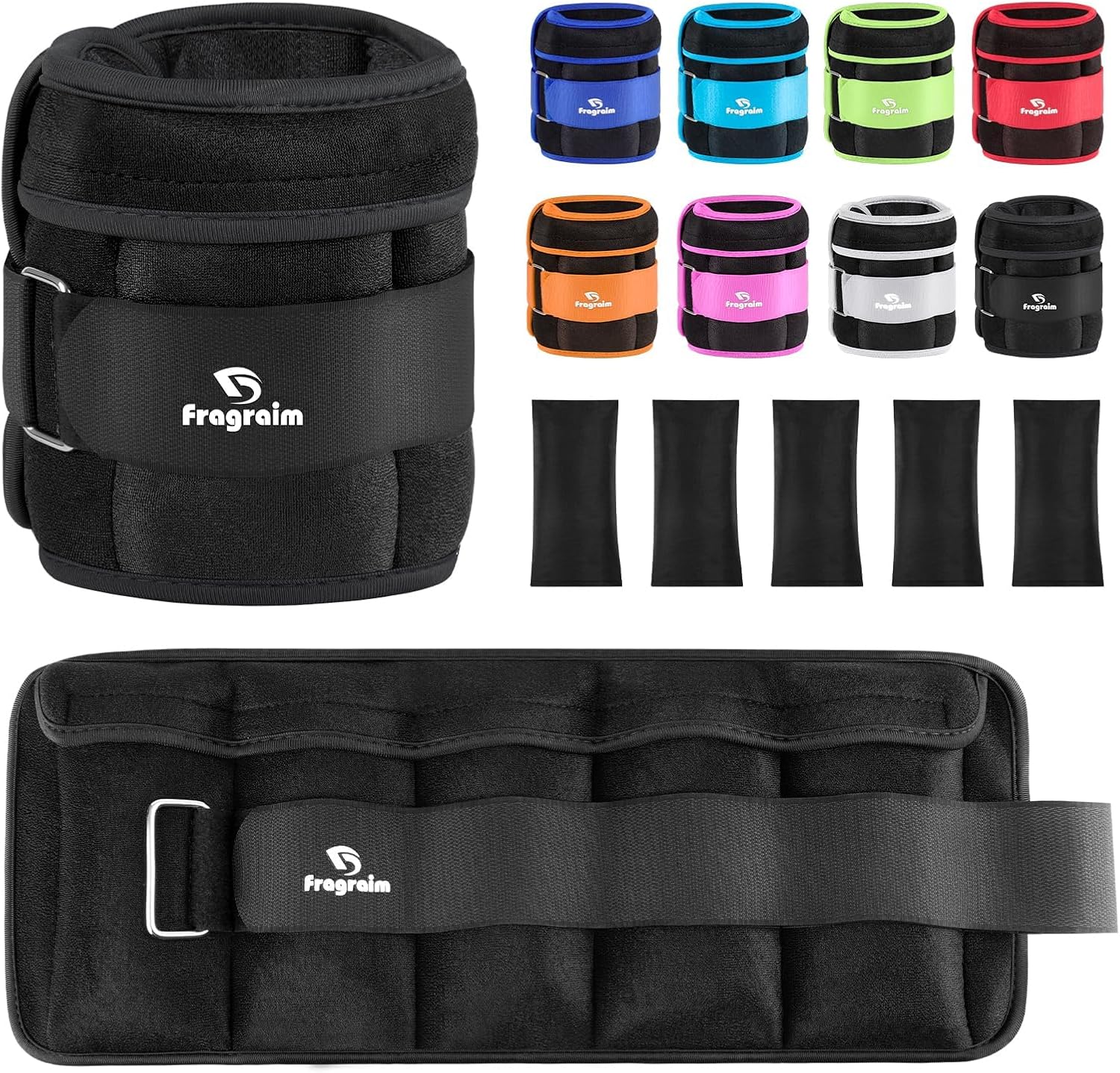 Adjustable Ankle Weights Set