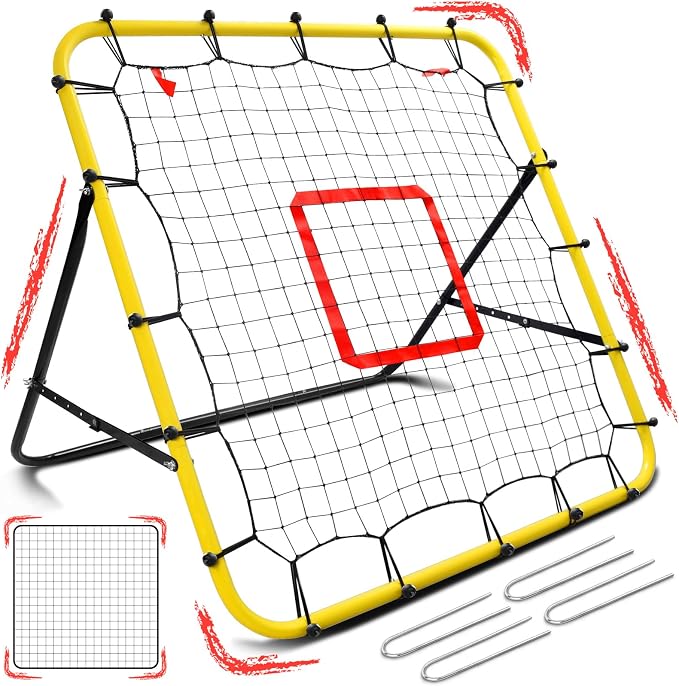 Adjustable-Angle Rebounder Net