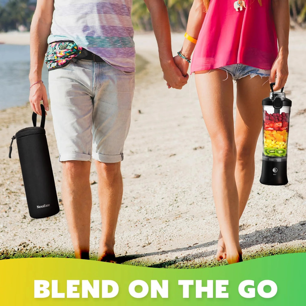 USB-C Rechargeable Portable Blender Shaker Bottle