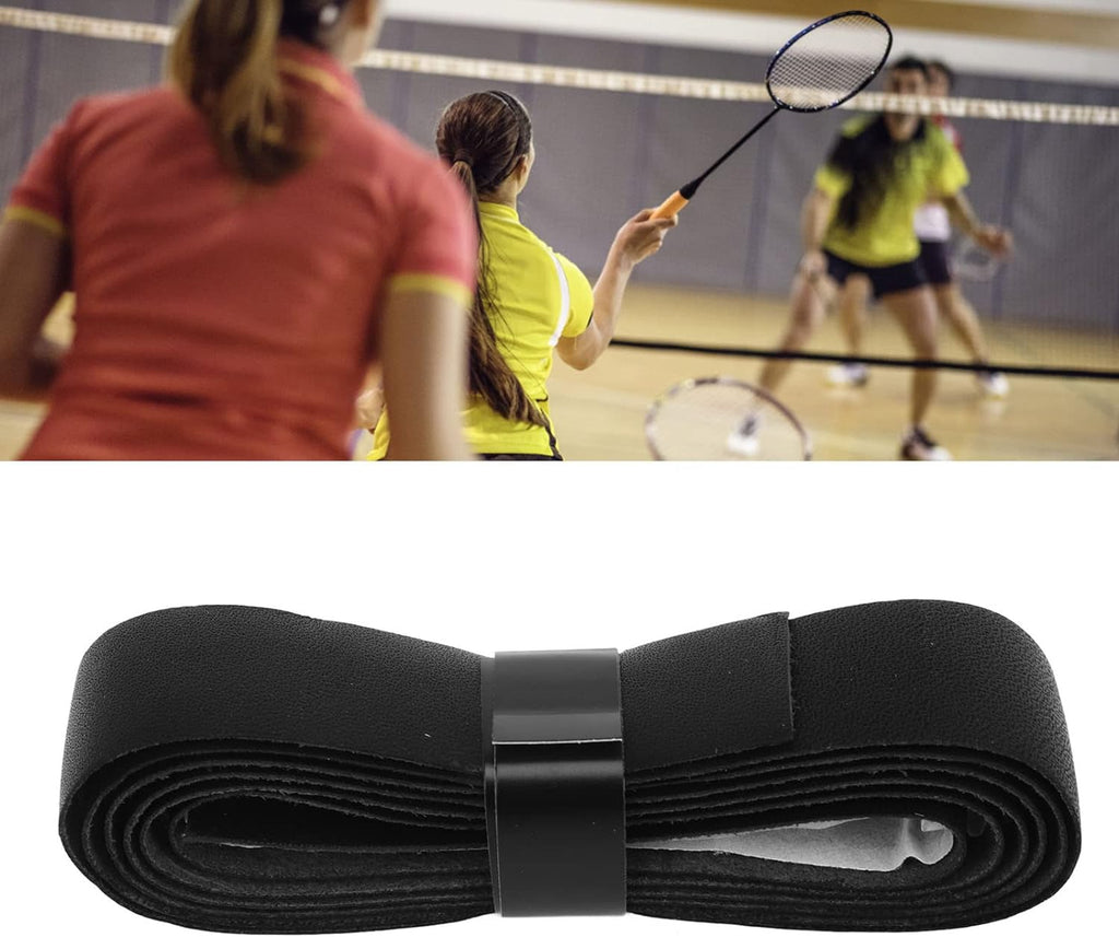 Leather Racket Overgrip Tape – Sweat-Absorbing Comfort Grip