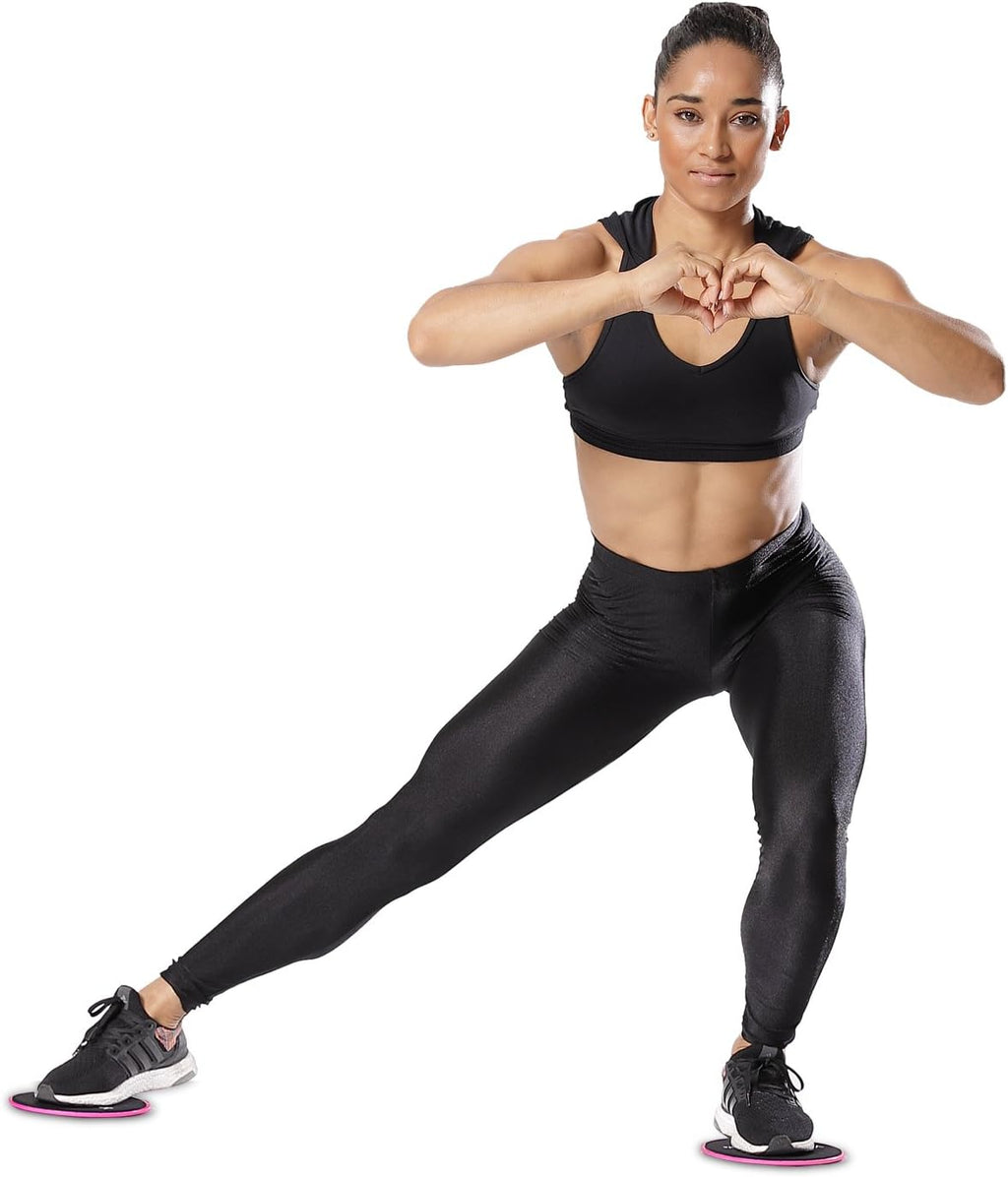 Dual-Sided Core Sliders – Full-Body Gliding Disc Ab Workout Set