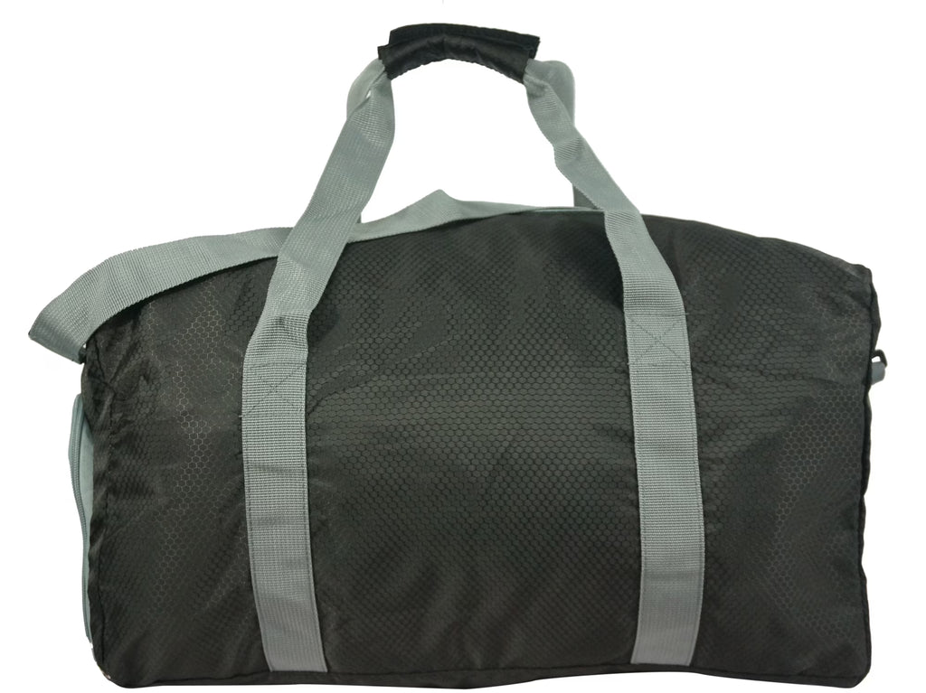 Foldable Gym Duffel Bag with Shoe Compartment – 28In Sports Travel Bag