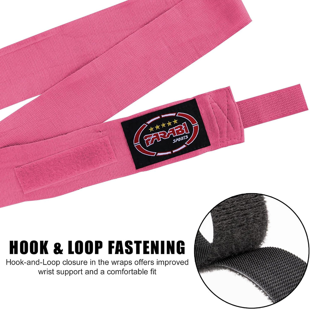 Boxing Hand Wraps – 100In Wrist & Knuckle Support for Training