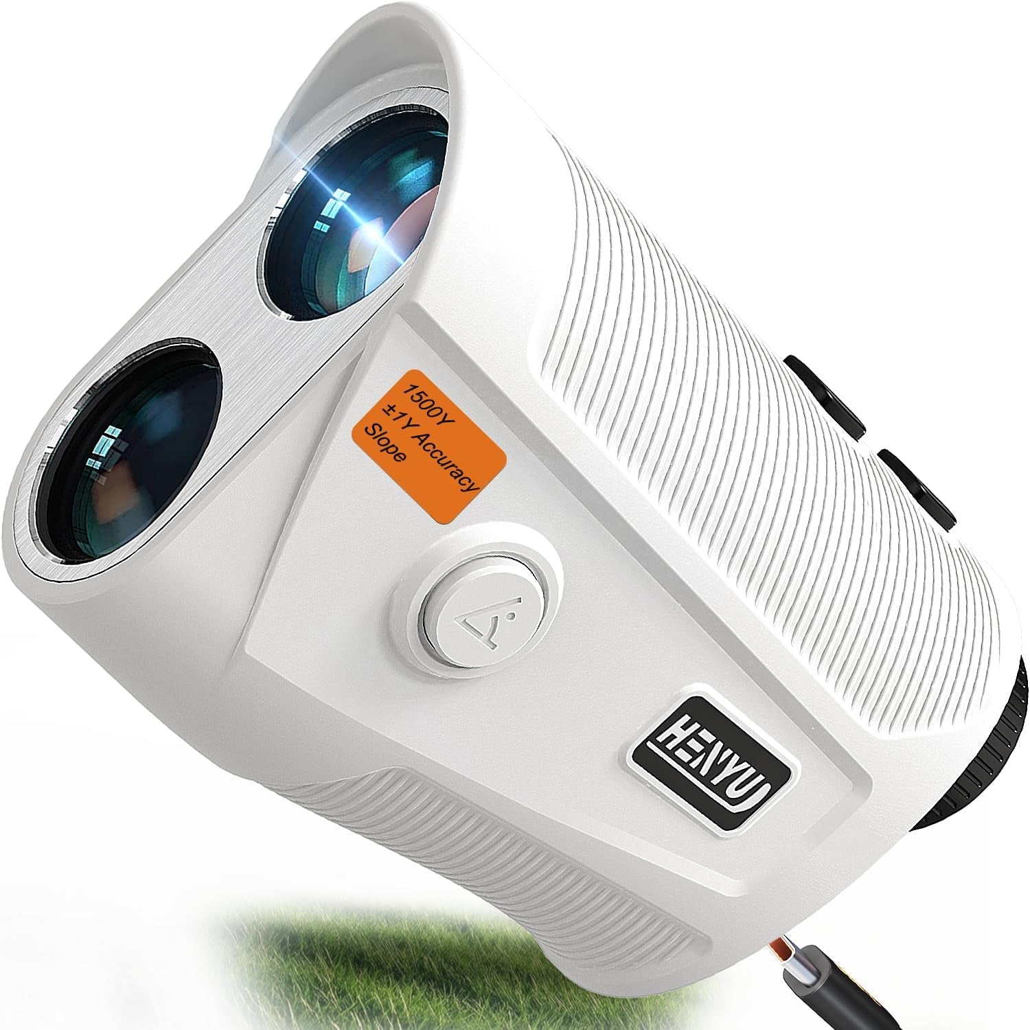 Golf Rangefinder with Slope – 1500-Yard Laser Range Finder, 7X Zoom
