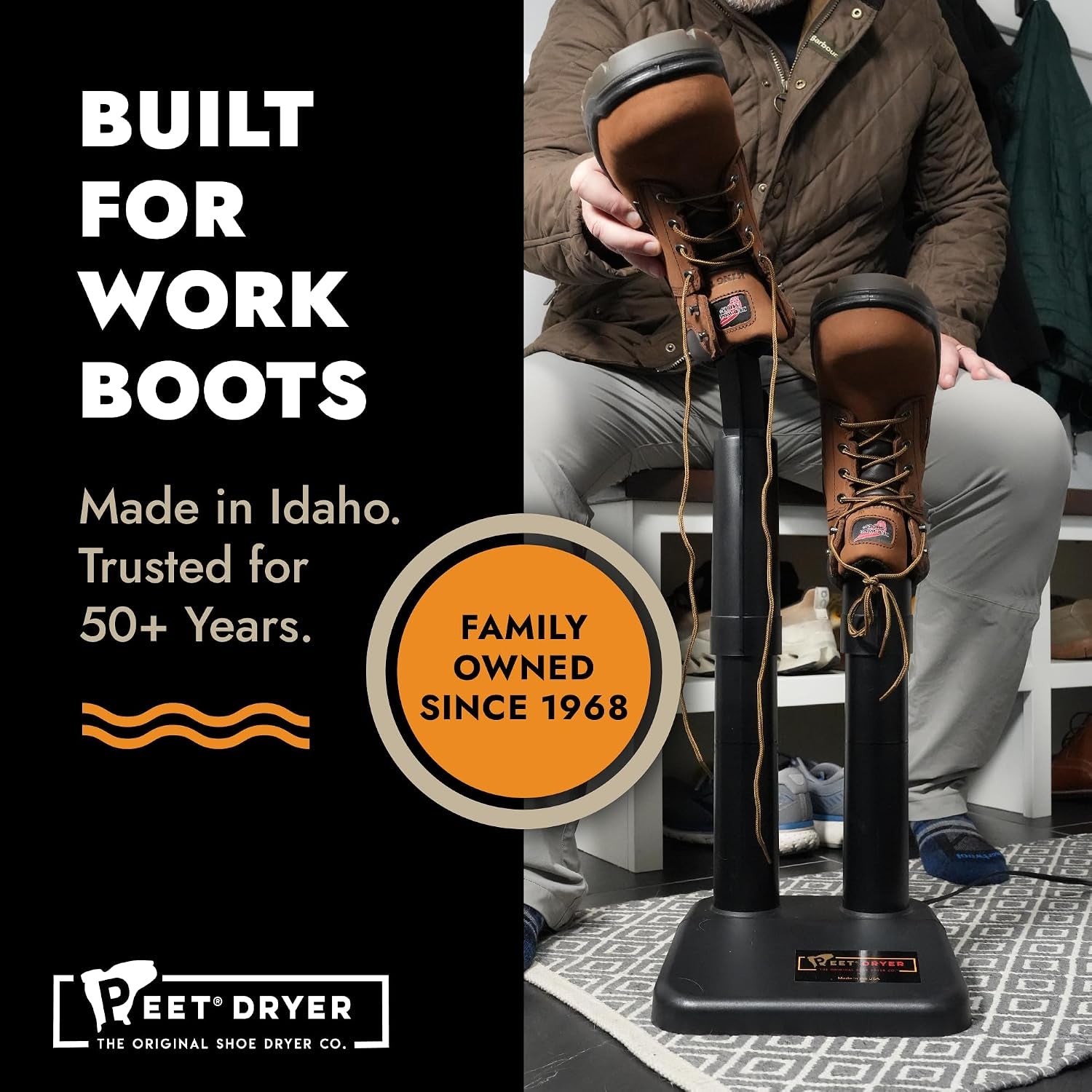 Electric Shoe & Boot Dryer – Fast, Silent, Odor-Free