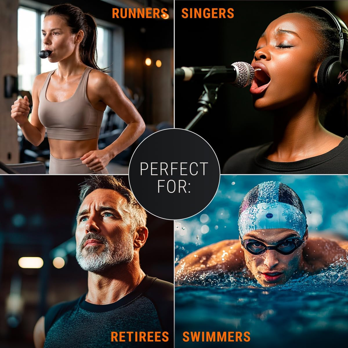 Dual-Resistance Breathing Trainer – Portable Lung Capacity Exerciser