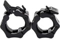 Quick-Release Olympic Barbell Collars – Locking Weight Clamps (Pair)
