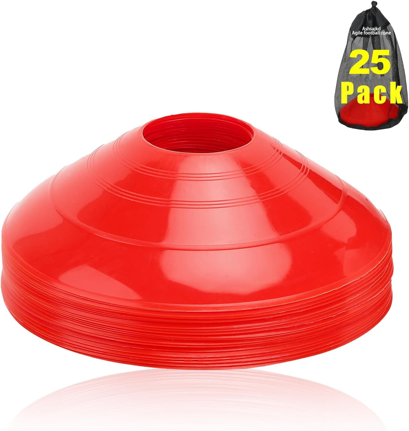 Speed & Agility Training Cone Set with Carry Bag
