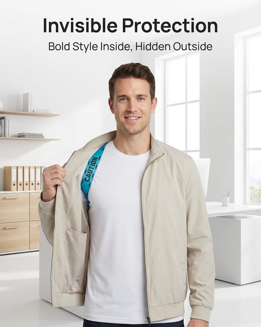 Ultra-Slim Invisible Posture Corrector for All-Day Back Support