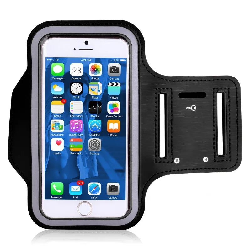 Waterproof Sport Running Armband – Universal Phone Holder for Workouts