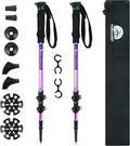 Collapsible Aluminum Trekking Poles – Lightweight Adjustable Hiking Sticks
