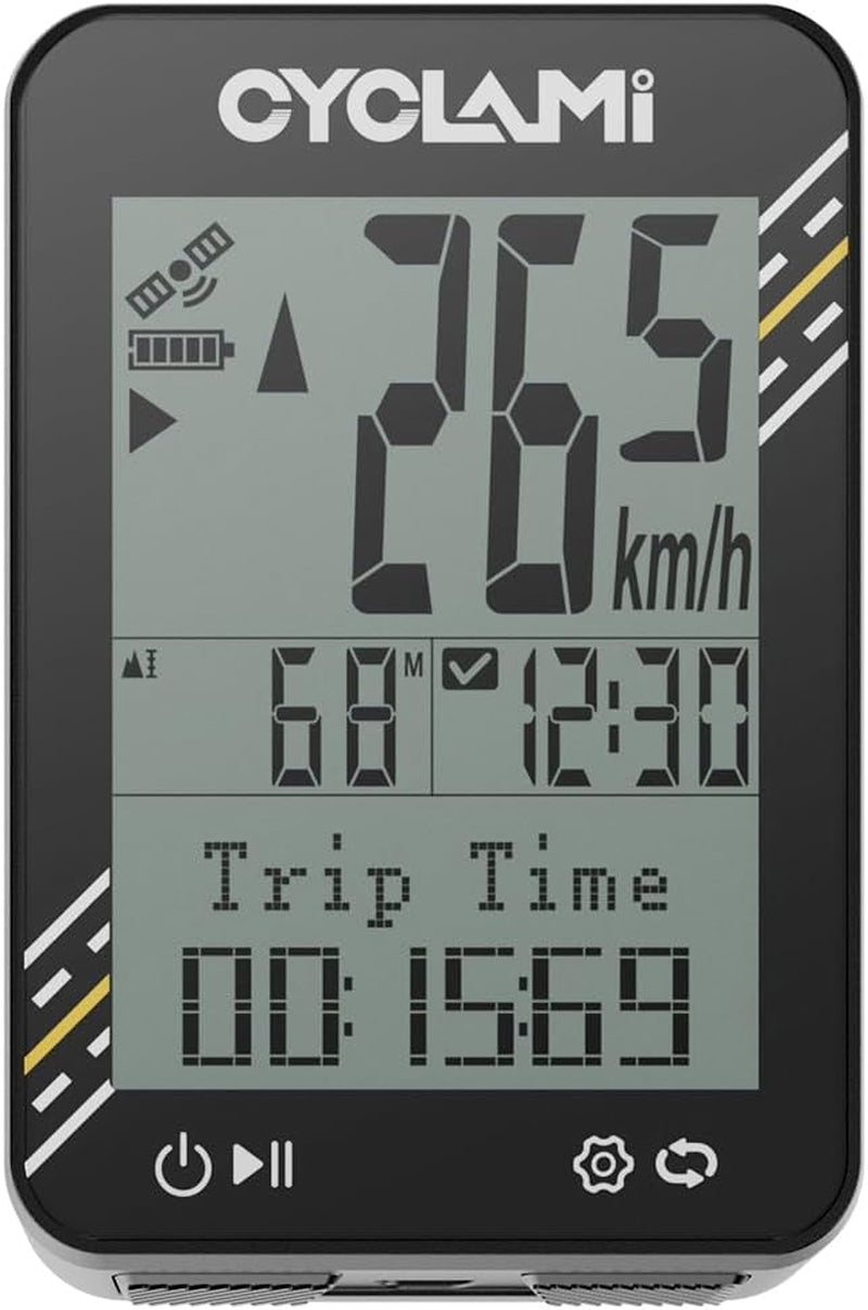GPS Bike Computer – Wireless Speedometer & Odometer for Cyclists