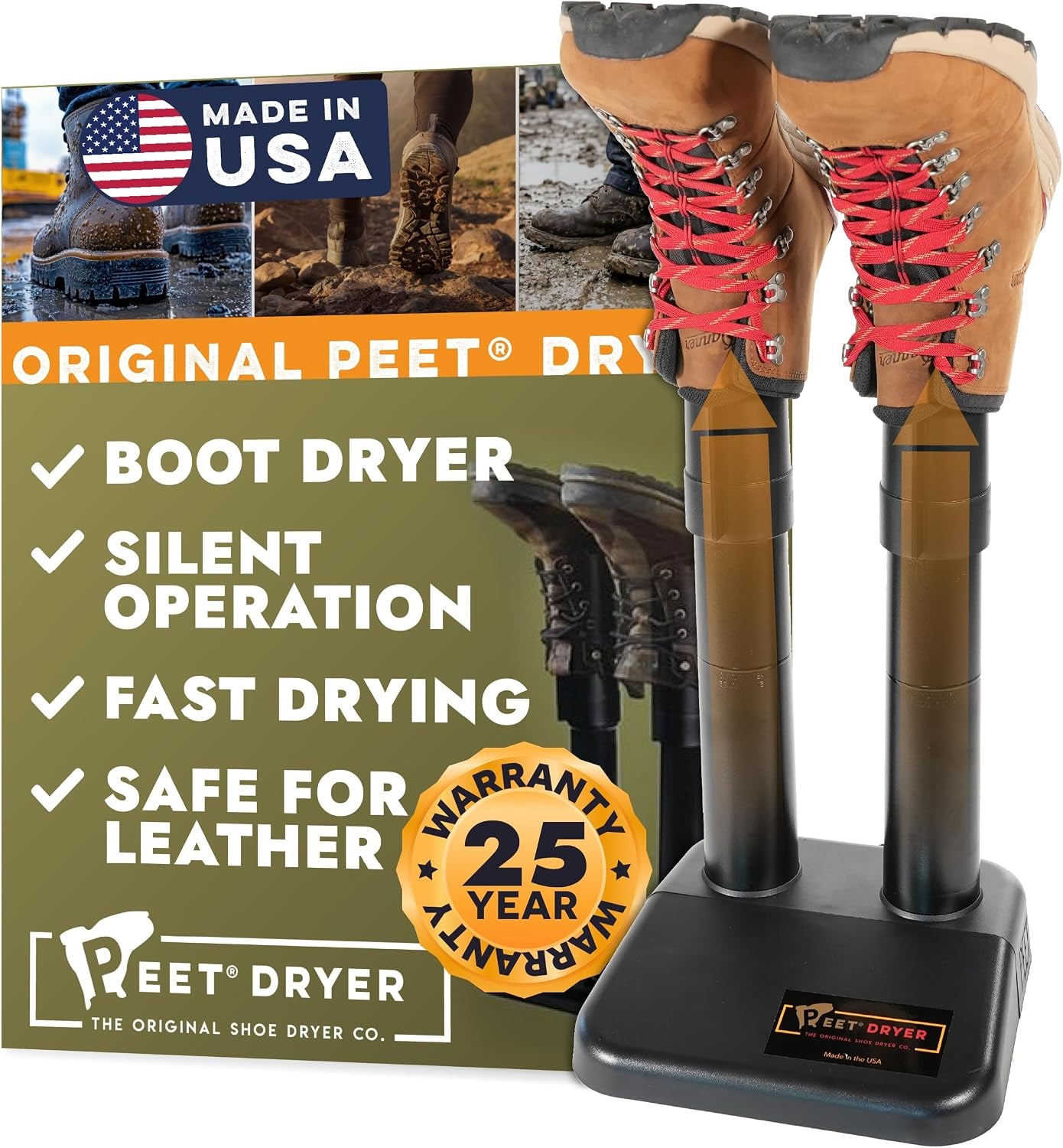 Electric Shoe & Boot Dryer – Fast, Silent, Odor-Free
