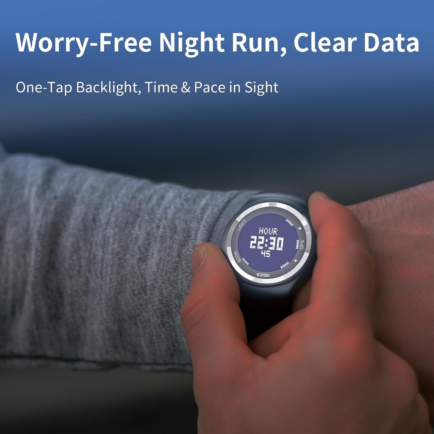 Budget GPS Running Watch with Pace, Distance & Calorie Tracker