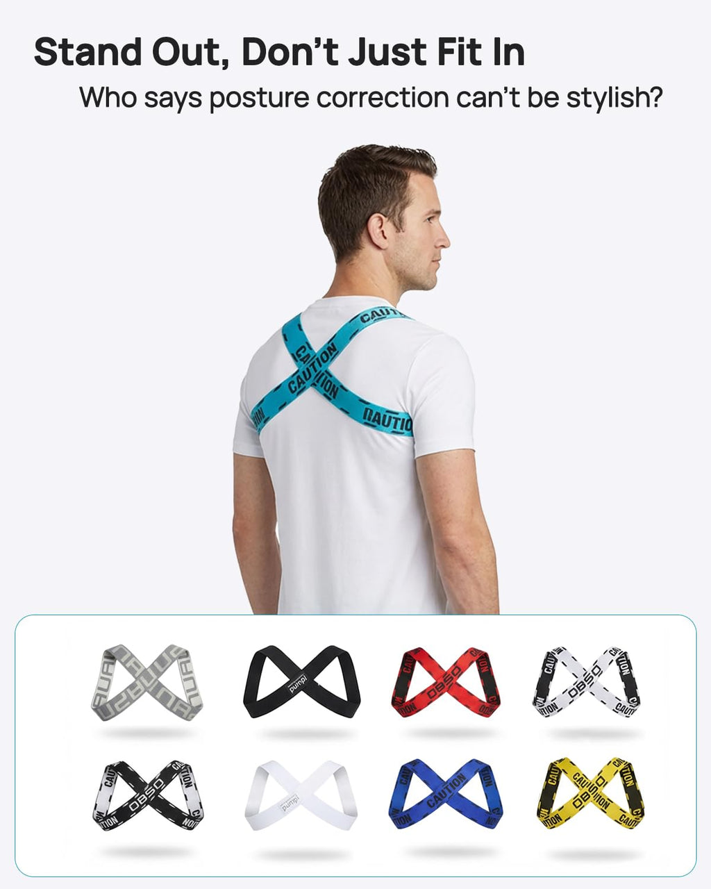 Ultra-Slim Invisible Posture Corrector for All-Day Back Support