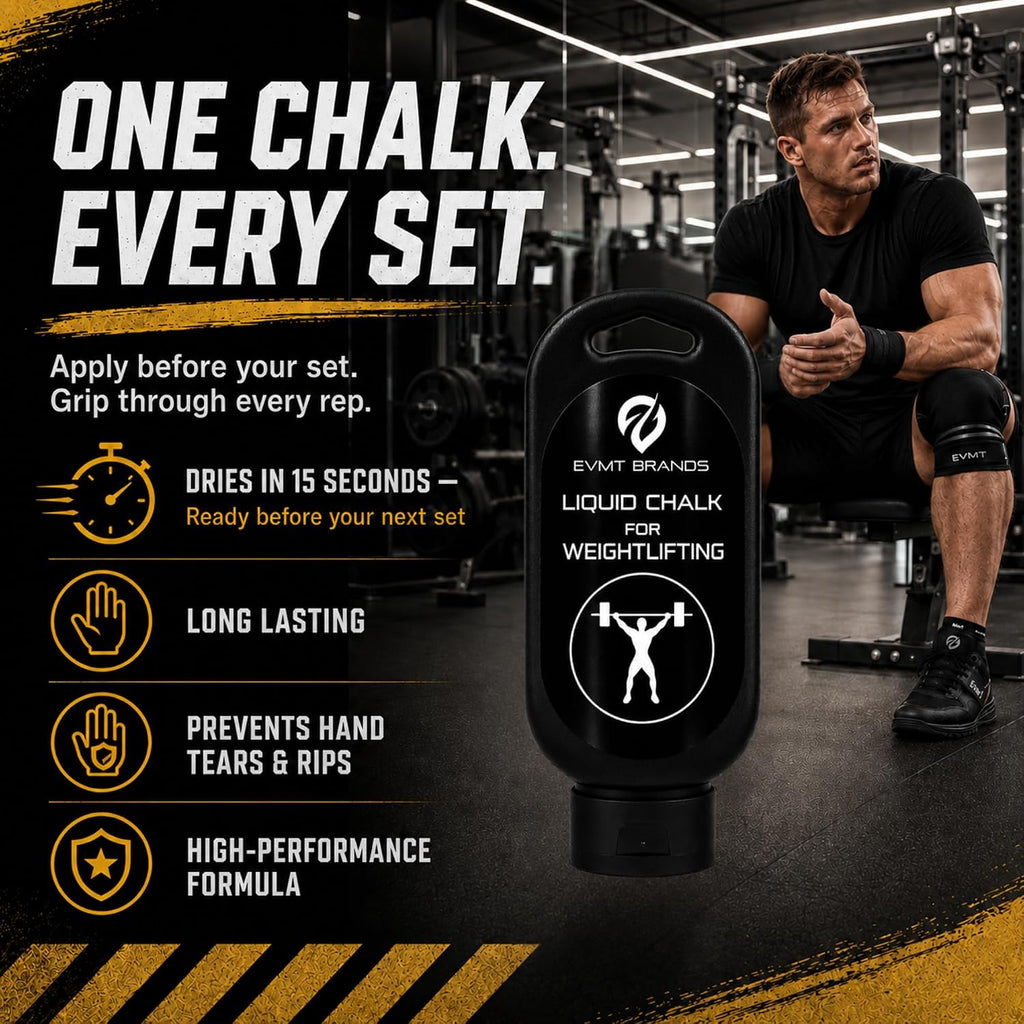 Liquid Chalk Grip Bottle for Weightlifting & Rock Climbing