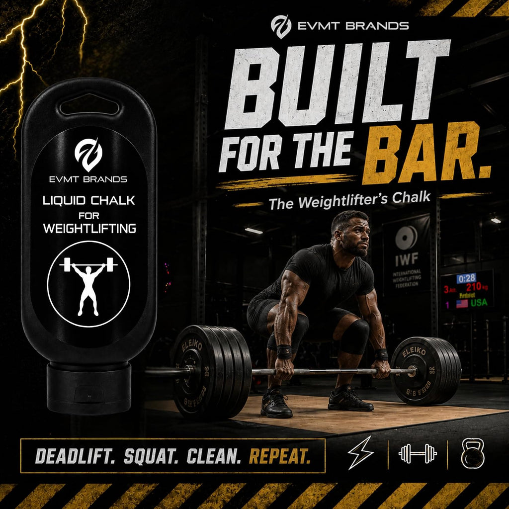 Liquid Chalk Grip Bottle for Weightlifting & Rock Climbing