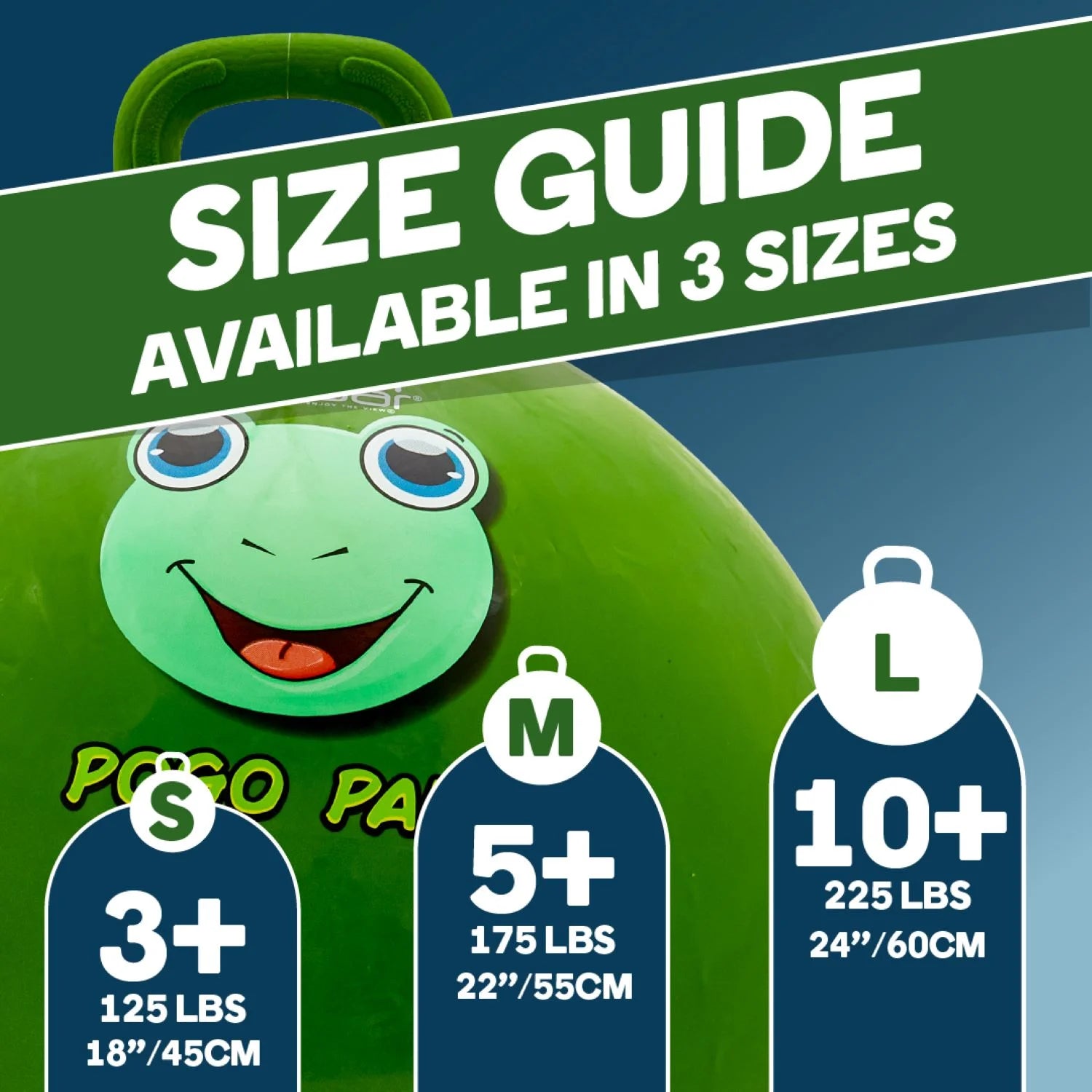 Frog Hopper Ball – Kids Bouncing Balance & Jumping Toy
