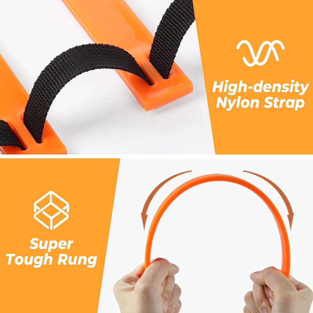 20Ft Agility Ladder & Cone Speed Training Set for Athletes